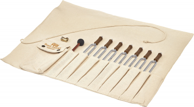 TF-SET-CHA-R i gruppen Lydhealing / Tuning Forks / Tuning Fork Set hos Crafton Musik AB (733204513349)